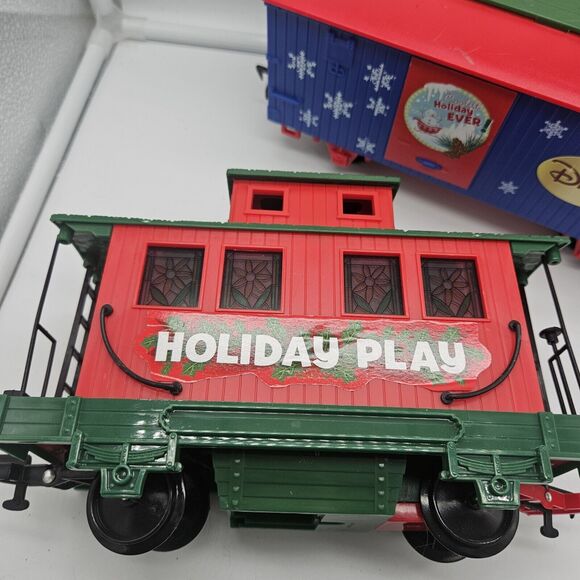 Disney Mickey Mouse Friends Christmas Train Musical Locomotive Engine Scientific - Picture 5 of 10